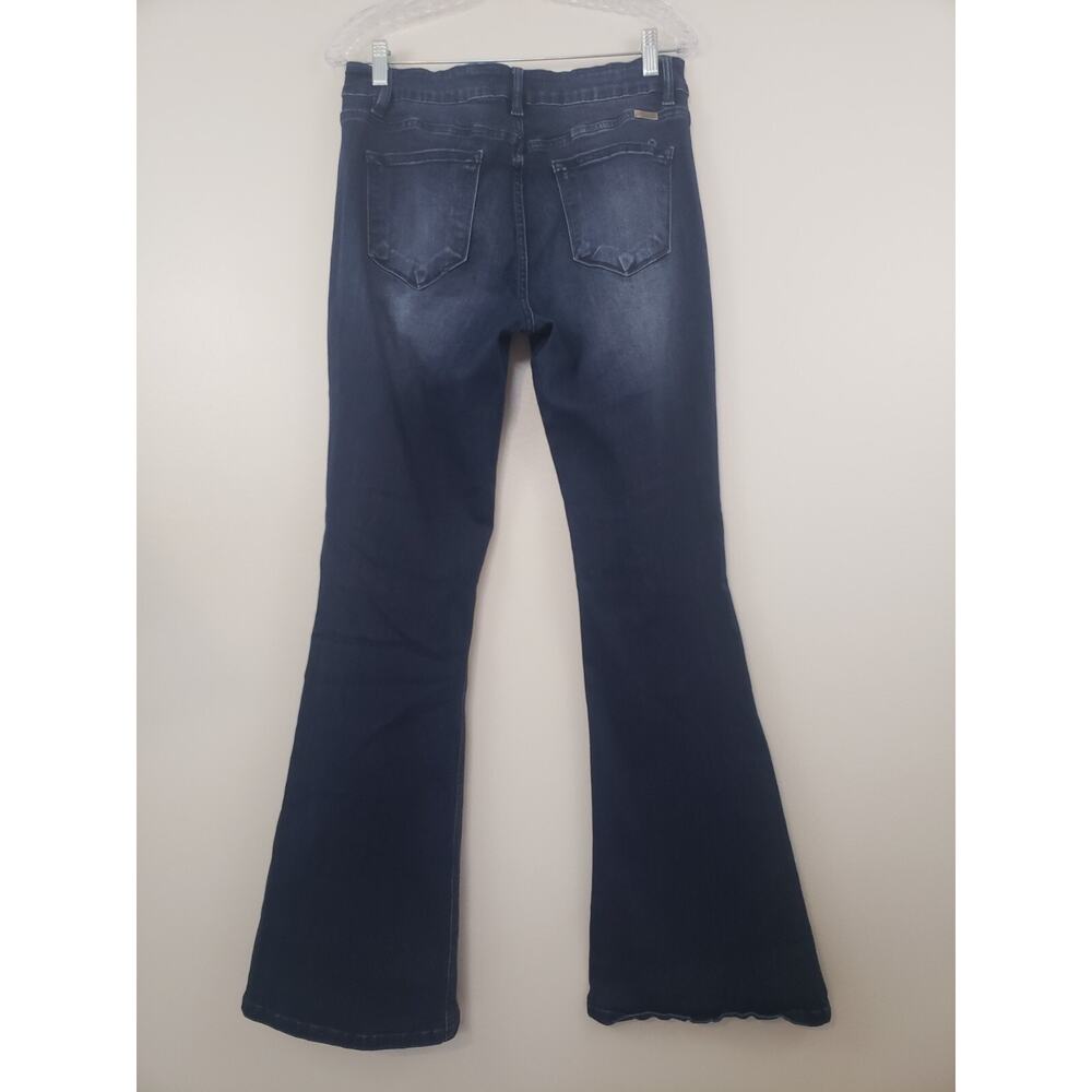 KanCan Jeans Womens Size 13/30 Tall Flare Stretch Denim Preppy Cowgirls KC6102D - Picture 8 of 13